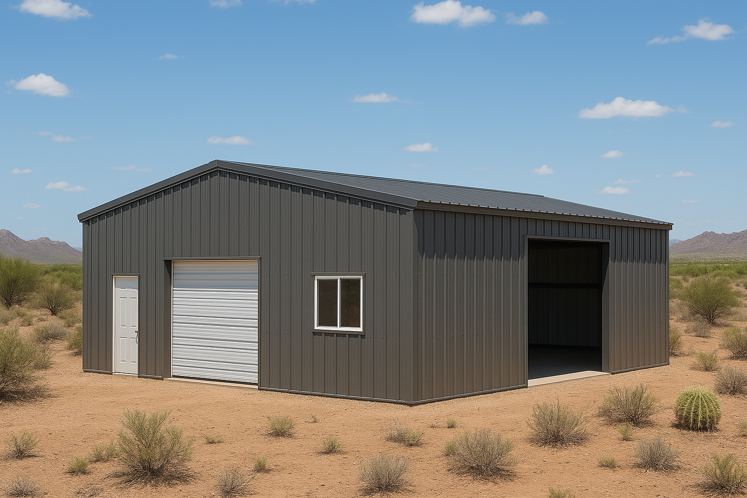 Luxury Steel Horse Barn