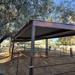 Premium mare motel shade with corrals