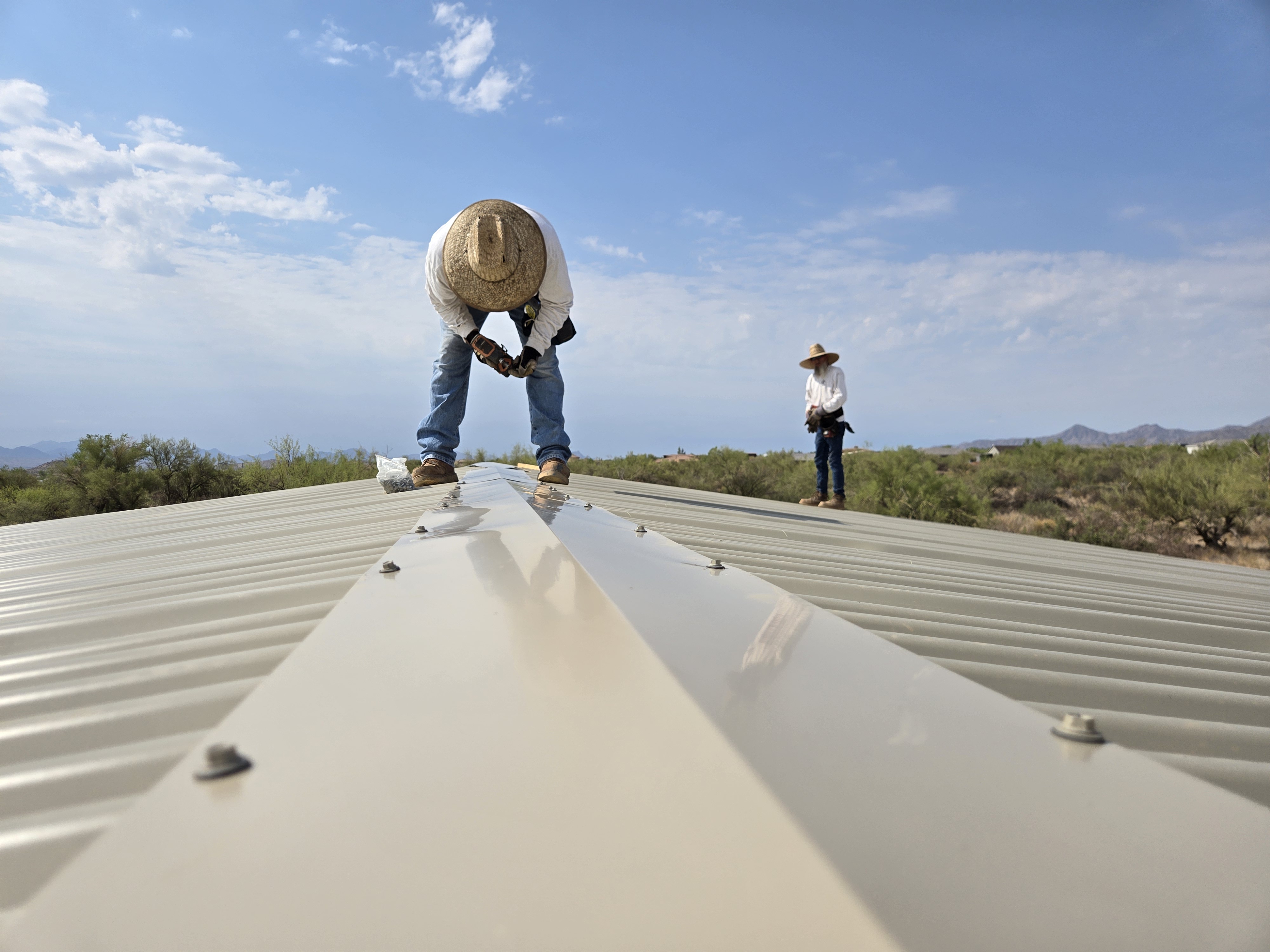 Shade Structure Installation